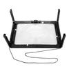 Foldable Ultrathin A4 Full Page Magnifying Glass with 3X Magnifier 4 LED Lights for Reading