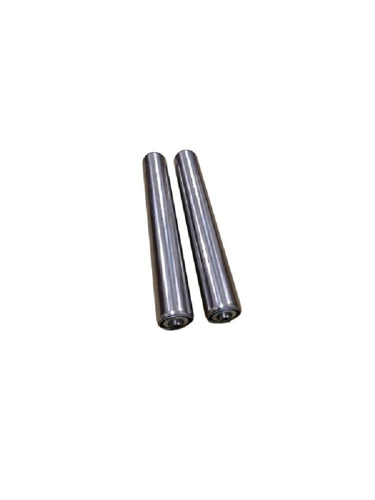 Internal Thread Non-Powered Roller Conveyor Belt with Rubber and Galvanized Stainless Steel Support Shaft
