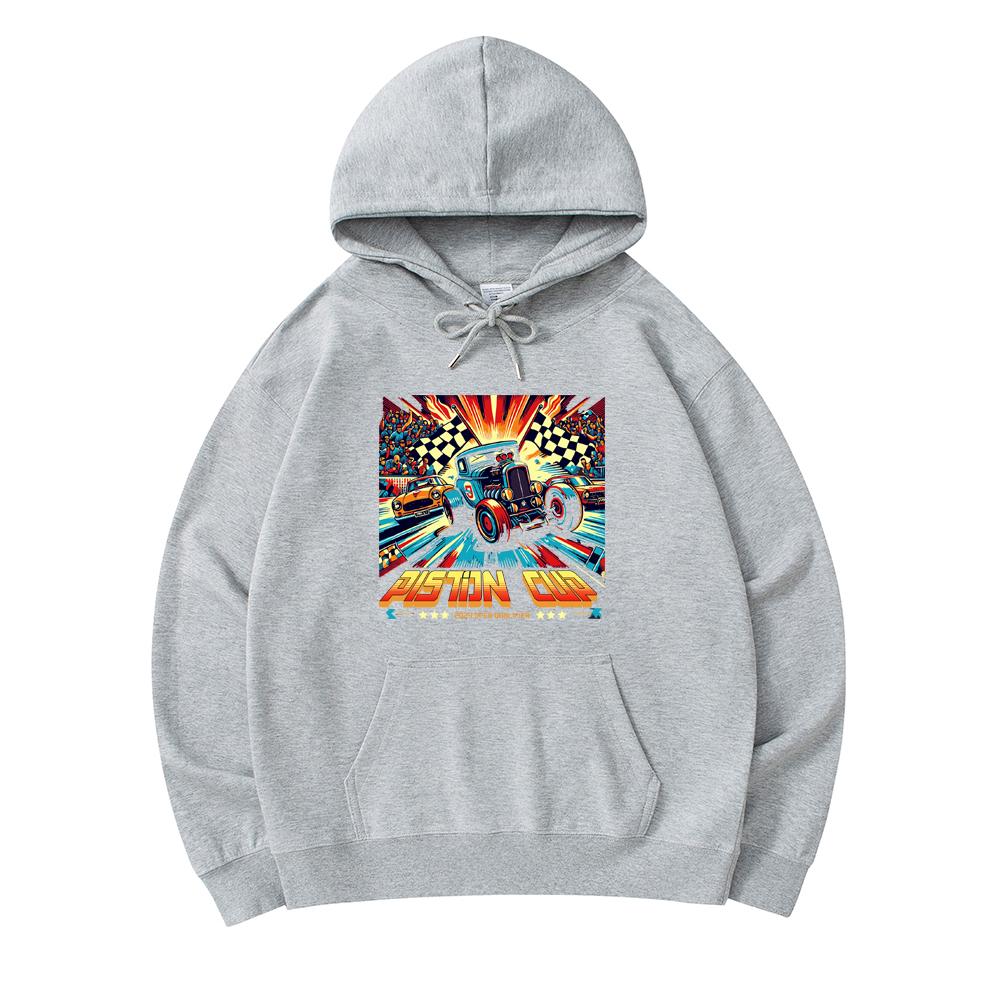 

300 GSM Men s Cotton Hoodies Piston Cup Print Premium Cotton Sweatshirt XS армия зеленый