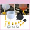 Free Spill Funnel With Accessory Kit Radiator Cooling Coolant Filling Car Tool