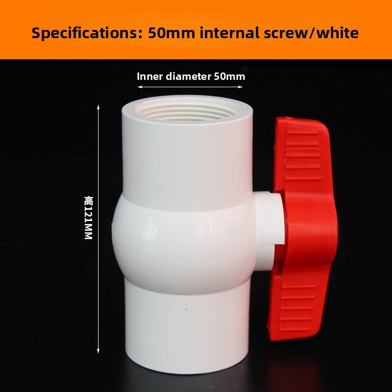 20~50mm Rura PVC Trójnik Kolanko Złączka Krzyżak Złącze Rury Wodnej do Nawadniania Ogrodu Akwarium Zawór Kulowy do Kontroli Wody