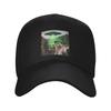 Funny St Patricks Day Cat Selfie with Leprechaun Bigfoot UFO Baseball Cap Summer Trendy Hip Hop Hats Unisex Outdoor Baseball Caps