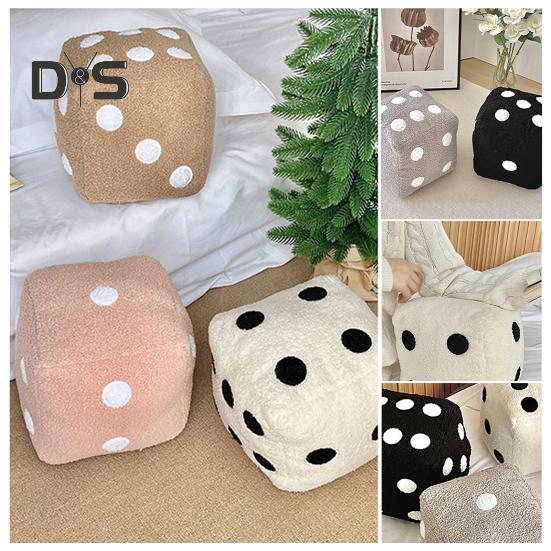 Poduszka do kostek Symulacja kostki Poduszka pluszowa Sześcienna kostka Poduszka pluszowa Wypchana poduszka pod plecy na sofę Poduszka biurowa Samochód Sypialnia Dekoracja Poduszka