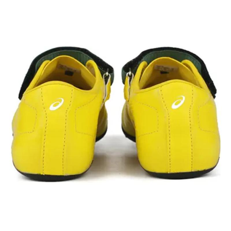 Asics Jetsprint Cushioning Abrasion Resistant Breathable Low Top Running Shoes Unisex Yellow Casual 1093A193-750