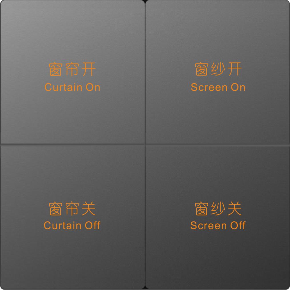 Zigbee 3.0 Customizable Wireless Control Scene Wall Switch Zigbee Scene Switch 86mm*86mm&CN Standard