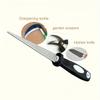 Diamond Sharpening Scissors Knives Rod Grit File Garden Tools Double-sided Flat Curved Design Handheld Sharpener Home Supplies