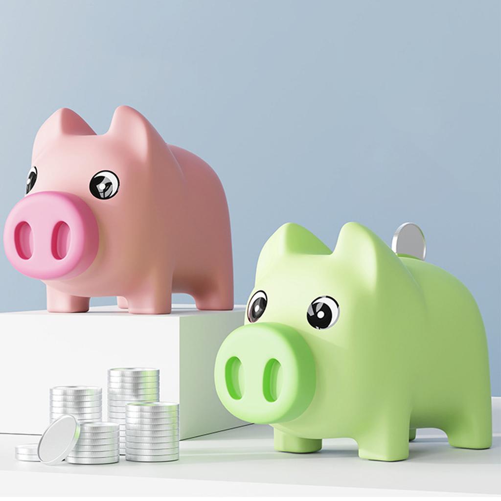 Piggy Bank For Kids Cartoon Pig Design Children Coin Saving Bank Educational Gift for Kids