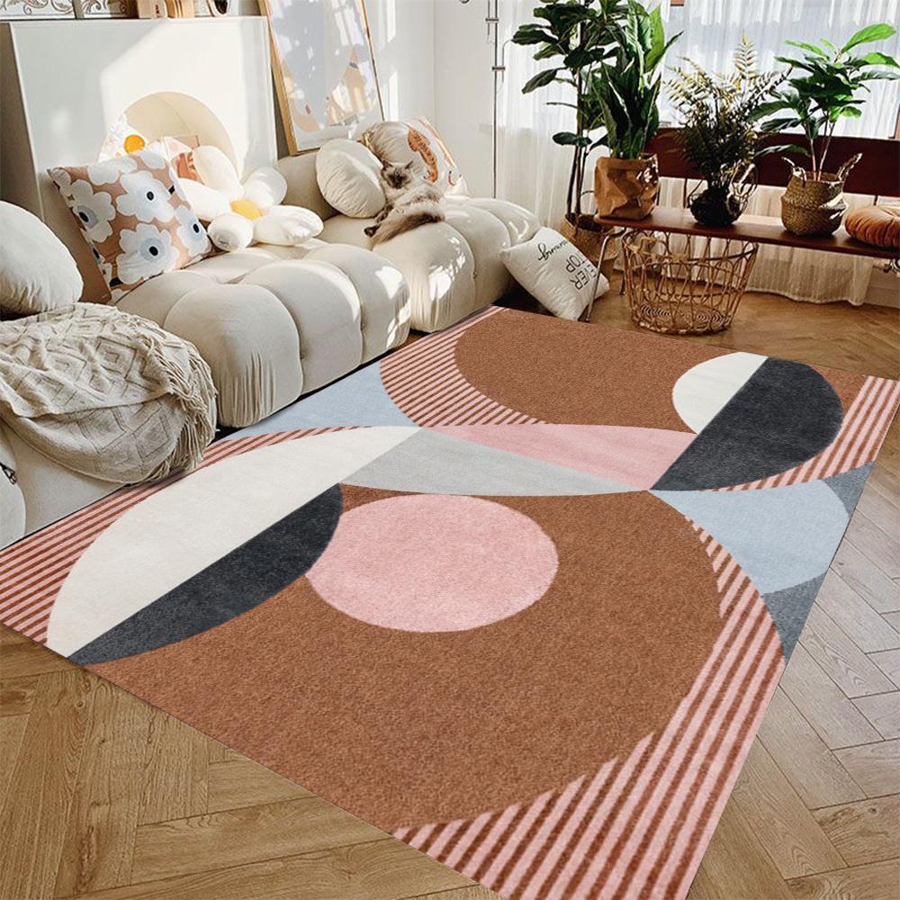 

Ковер Rondo Terracotta Abstract Boho Эстетичные цветочные ковры для гостиной, спальни, придверный коврик для уличного/внутреннего декора пола 40X60cm-16x24in