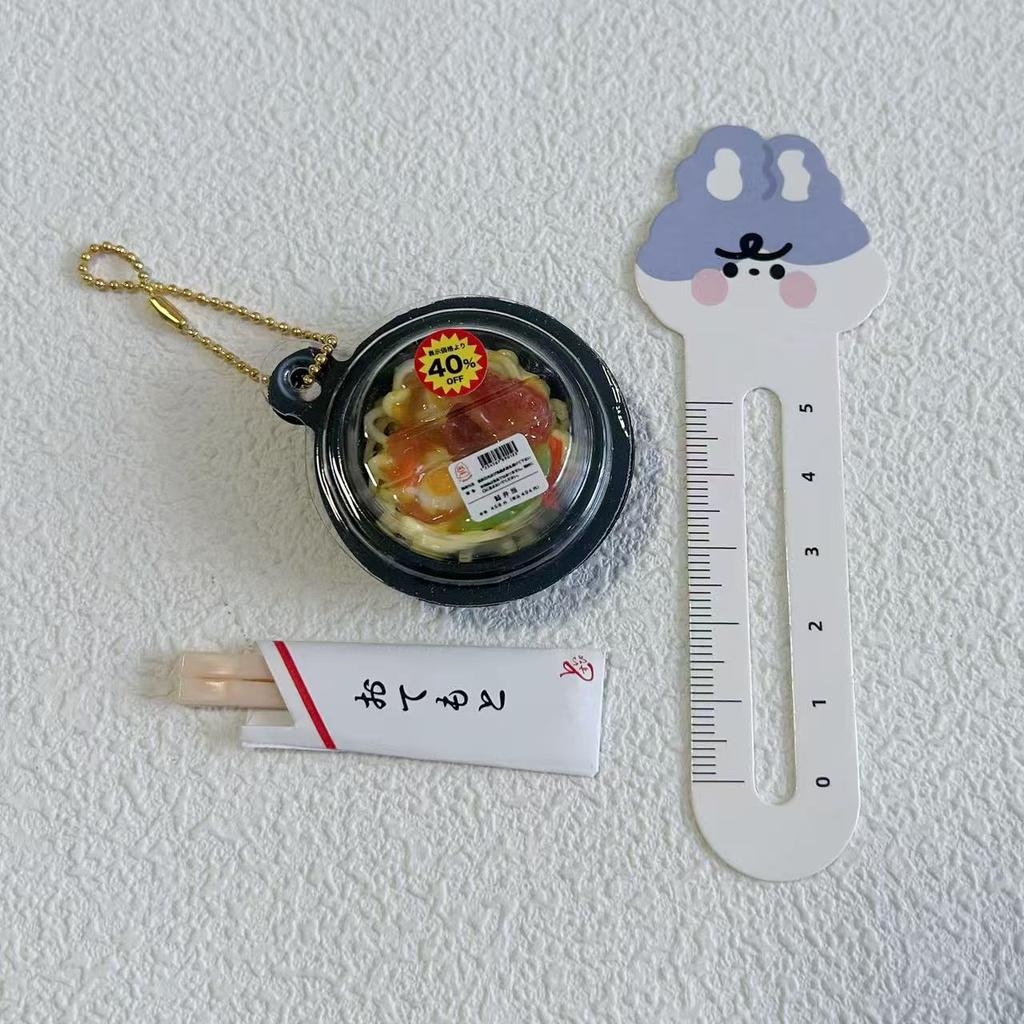 Japanese Sashimi Rice Spoon Gashapon Capsule Toy Miniature Box Food Bag Charm Keychain Simulation Seafood Pendant Decor Gifts