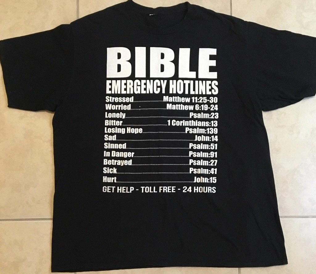 Funny Meme Emergency Number Unisexs T Shirt Unisex Cotton Tee Streetwear Oversized Summer Spring Top Humor Novelty Gifts Loose Tops