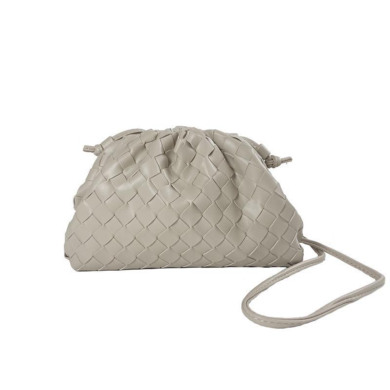 Winter Hand-woven Cloud Bag Trendy Dumpling Bag New Exquisite Fashion One Shoulder Oblique Span Hand Bag