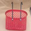 Multicolors Bicycle Storage Bag Plastic Student Front Basket  Rear Cycling Accessories