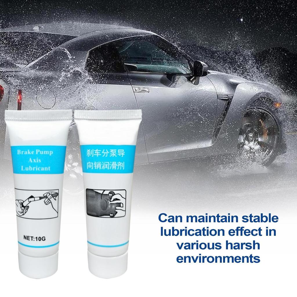 Heat Resistant 10G Brake Lubricant Cylinder Guide Pin Lubricant Brake System Tube Grease Brake Pad Grease Car Care Products