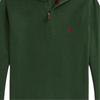 Ralph Lauren Sweatshirt FW25 Solid Color Quarter Zip Pullover Long Sleeve Kids 323953023-011