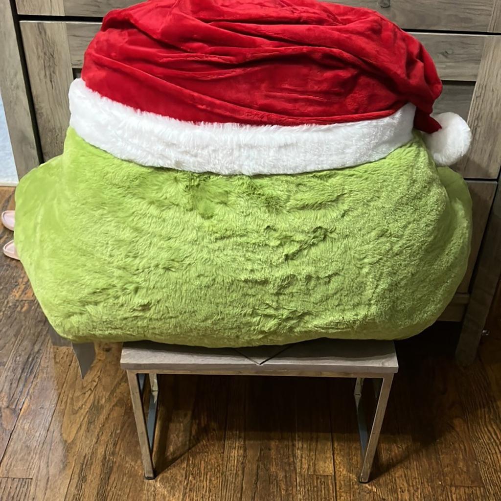 Christmas Plush Green Pillow Pillow Creative Gift Home Holiday Atmosphere Pillow Decoration