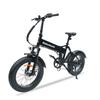 ElekWheels E5 750W Electric Bike - Foldable Fat Tire eBike with Dual Suspension, 50KM Range, LCD Display & Dual Disc Brake