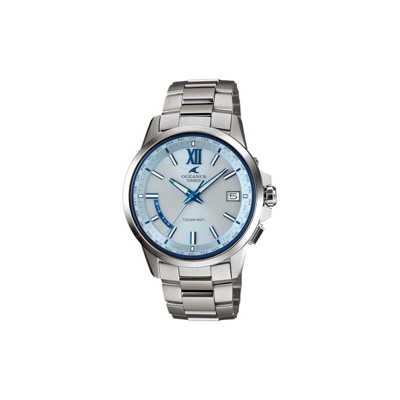 Casio Oceanus OCW-T150-2AJF Men's Silver Solar Radio-Controlled Watch [Official Japanese Product]