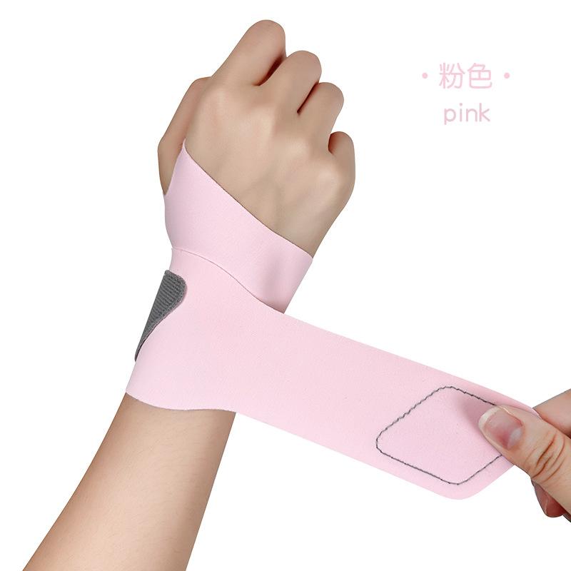 1pc Breathable Sports Wrist Compression Strap for Women & Men - Elastic Adjustable Comfortable Wrist Brace Wrap for Right And Le