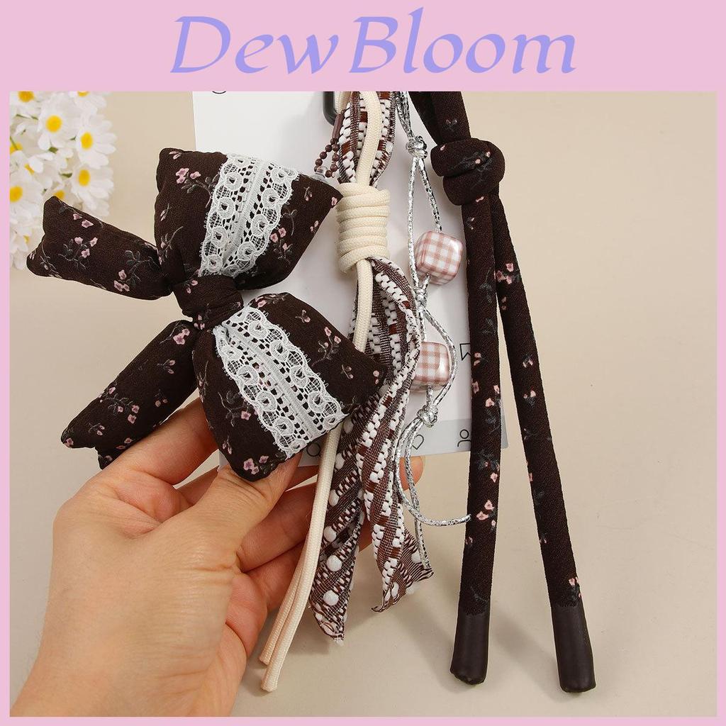 Fashion Butterfly Knot Bag Charm With Mixed Material For Summer