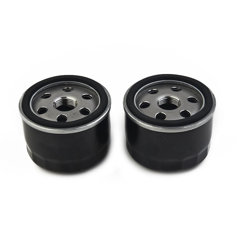 2pcs Oil Filters For Kawasaki 49065-0721 Engine Oil Filter Fits 49065-7007 OEM Replacement Lawn Mower Parts Power Equipment