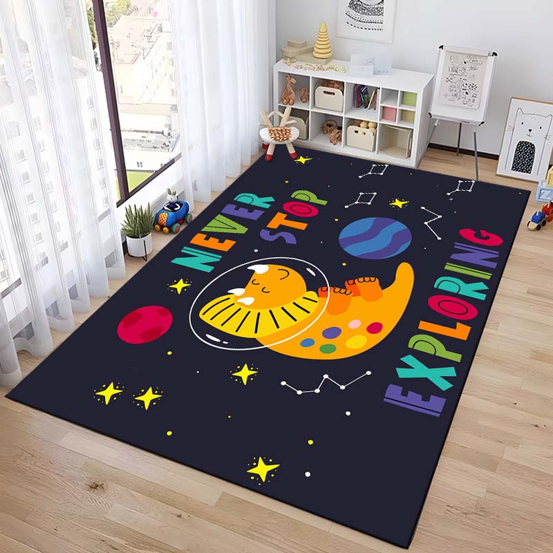 15 Size Cartoon Dinosaur Space Cute Dino Children Area Rug,Carpet for Living Room Bedroom Sofa Doormat Decoration Floor Mat Cool