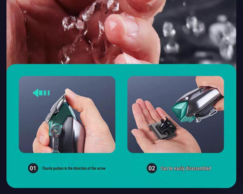 Zhigao High-Power Pet Clipper for Cats & Large Dogs - Professional Hair Trimmer