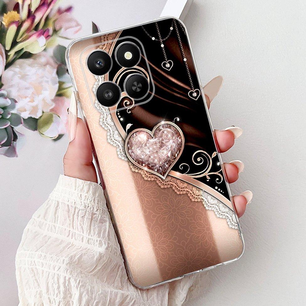 5G For Honor LGN-NX1 Case For Honor 400 Smart Cover Clear Luxury Butterfly Love Fashion Flowers Cool Lion Funny Painted Casing Honor 400 Smart