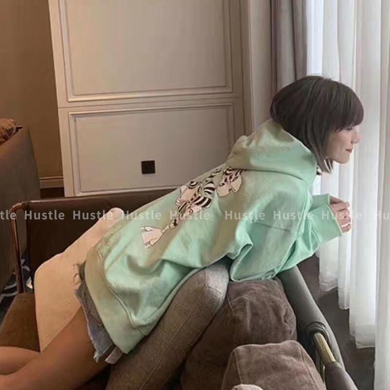 8393 CHROME HEARTS 2025 New Spring and Autumn Plus-size Thin Style Classic Style Logo Hooded Sweatshirt for Couples