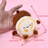 Chinese Burger Roujiamo Doll Cultural And Creative Bun Pendant Plush Doll Couple Commemorative Pendant Gift