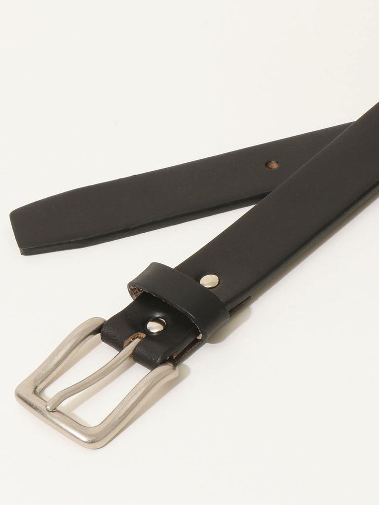 [SHIPS] SHIPS any HORWEEN Basic Leather Belt Men's 718130005 Black 90
