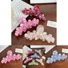 Stylish And Trendy Rhinestone Flower Hair Claw Clip Ideal For Fashion-forward Women