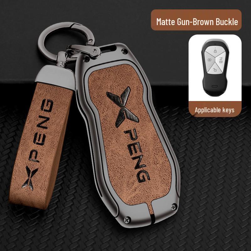 Compatible Models: Xiaopeng P7, P5, G3, G3i, G9 Key Case – Unisex Car Key Shell Cover