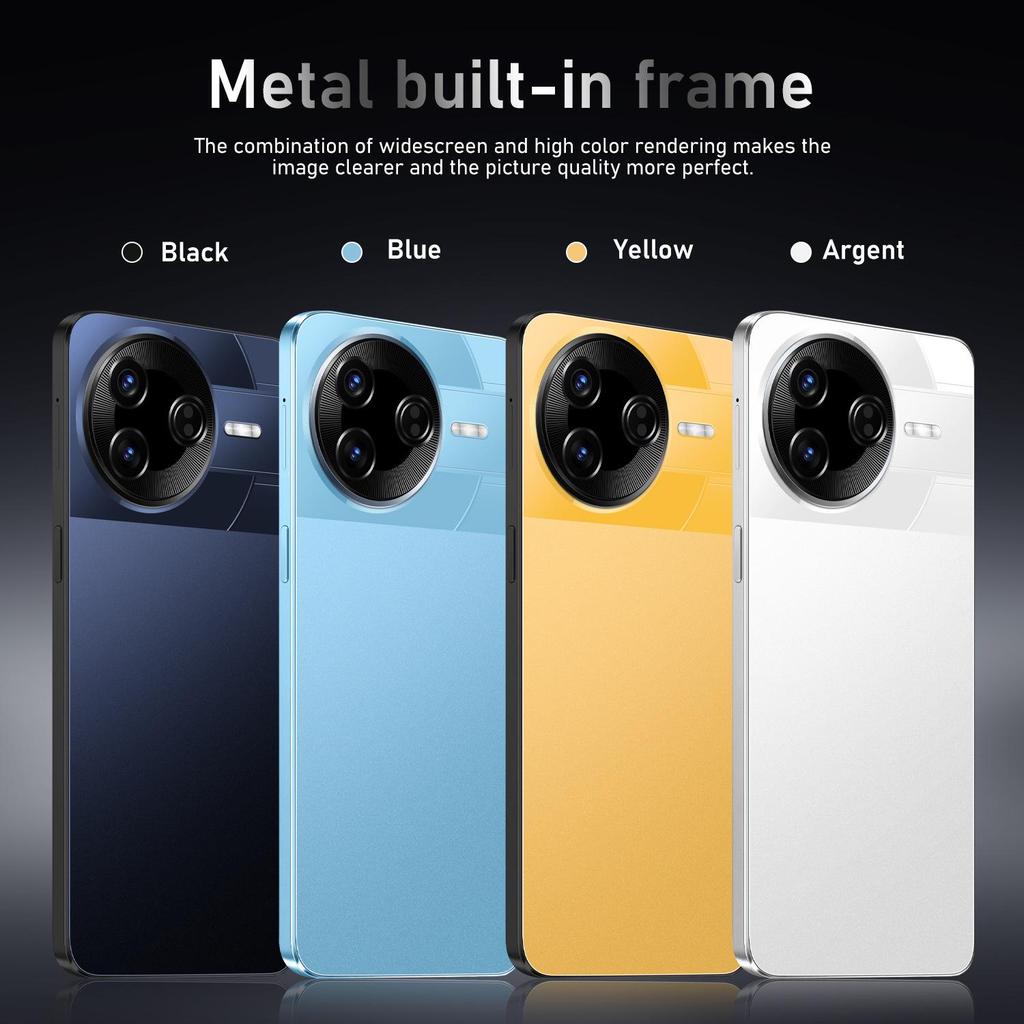 Smartphone F7 Ultra HD, 16GB+1TB, Large Screen, Android, In Stock