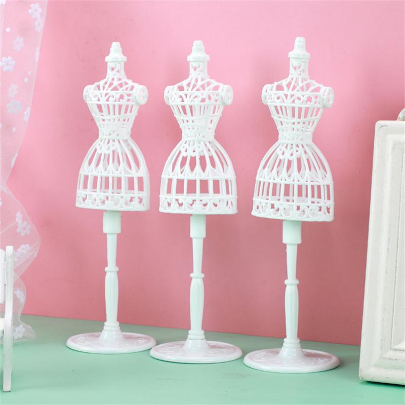 6 Points Doll 30cm Sweet Barbie Doll Mannequin Stand Display Toy Accessories Clothes Stand Fantasy Doll Display Holder Supplies