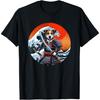 Otaku Jack Russell Dog Samurai T-Shirt