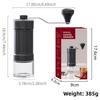 Ceramic Burr Manual Coffee Grinder 40 Adjustable Settings Portable Hand Crank Espresso Grinder Handheld Coffee Bean Grinder