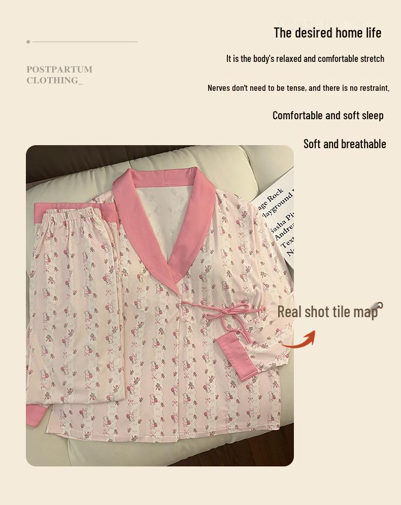 New Summer Maternity Pajamas for Postpartum Comfort