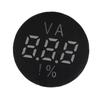 Round Battery Voltage Meter Lithium Lead-acid Tester Volt Gauge Voltage Gauge Meter for Most Batteries