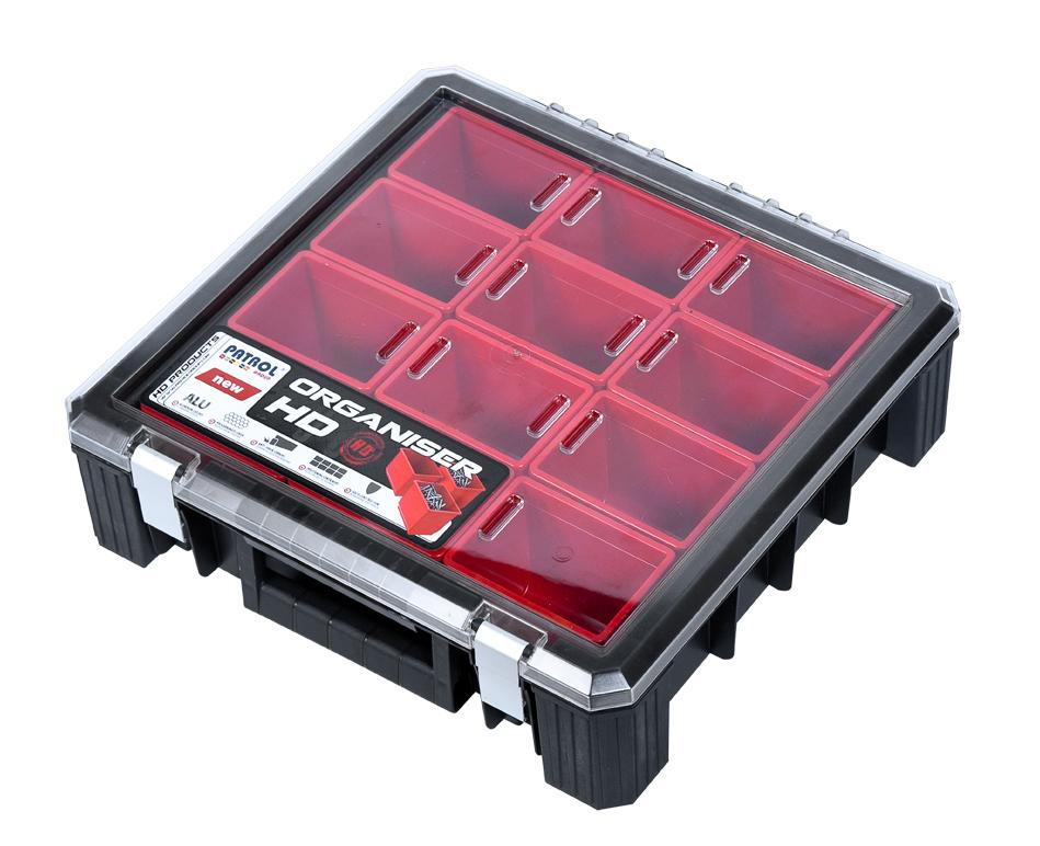 ORGANIZER HD 400 BLACK, BUCKETS - SKRZ N4754