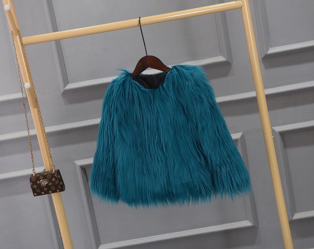 Large Size Imitation Fur Coat, European And American Fashion Imitation Fur, Haining Imitation Fur European And American Style