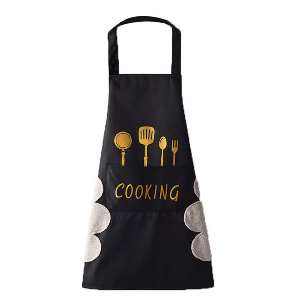 Stylish Waterproof Kitchen Apron for Cooking Oil-Resistant Sleeveless Design, One Size Fits All