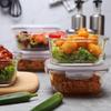 Lock&Lock 5-Piece Heat-Resistant Glass Food Storage Set
