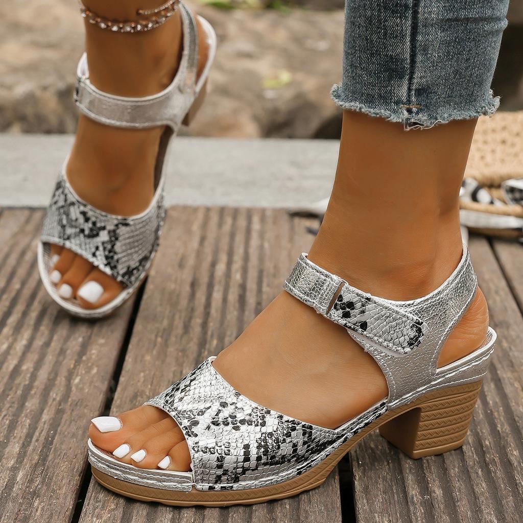Summer Fashion 2026 Women Peep Toe Platform High Heel Sandals Plus Size Shoes for Women 36-43 Casual Women Shoes
