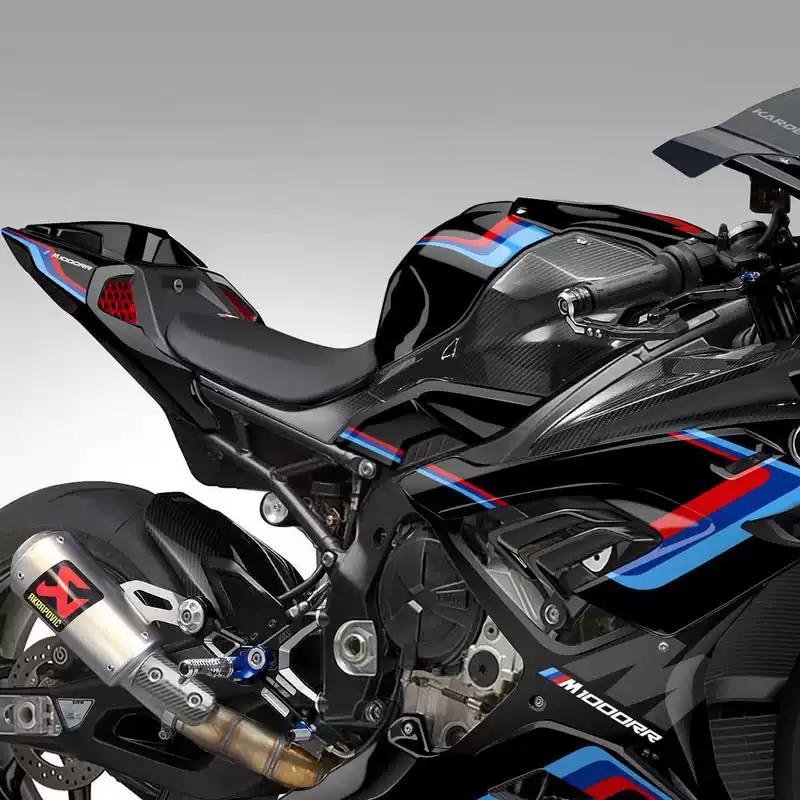 Applicable To the BMW S1000RR and M1000RR. Full Vehicle Decal Application. Tank Decal with Anti-slip Coating