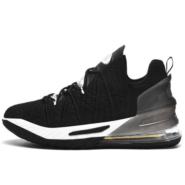 

Новый дизайн унисекс, черные профессиональные баскетбольные кроссовки для мужчин и женщин, модные роскошные высокие кроссовки для стритбола, мужские корзины 44