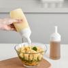 250Ml Kitchen Squeeze Seasoning Bottle With Rack Leak-Proof Condiment Empty Bottles