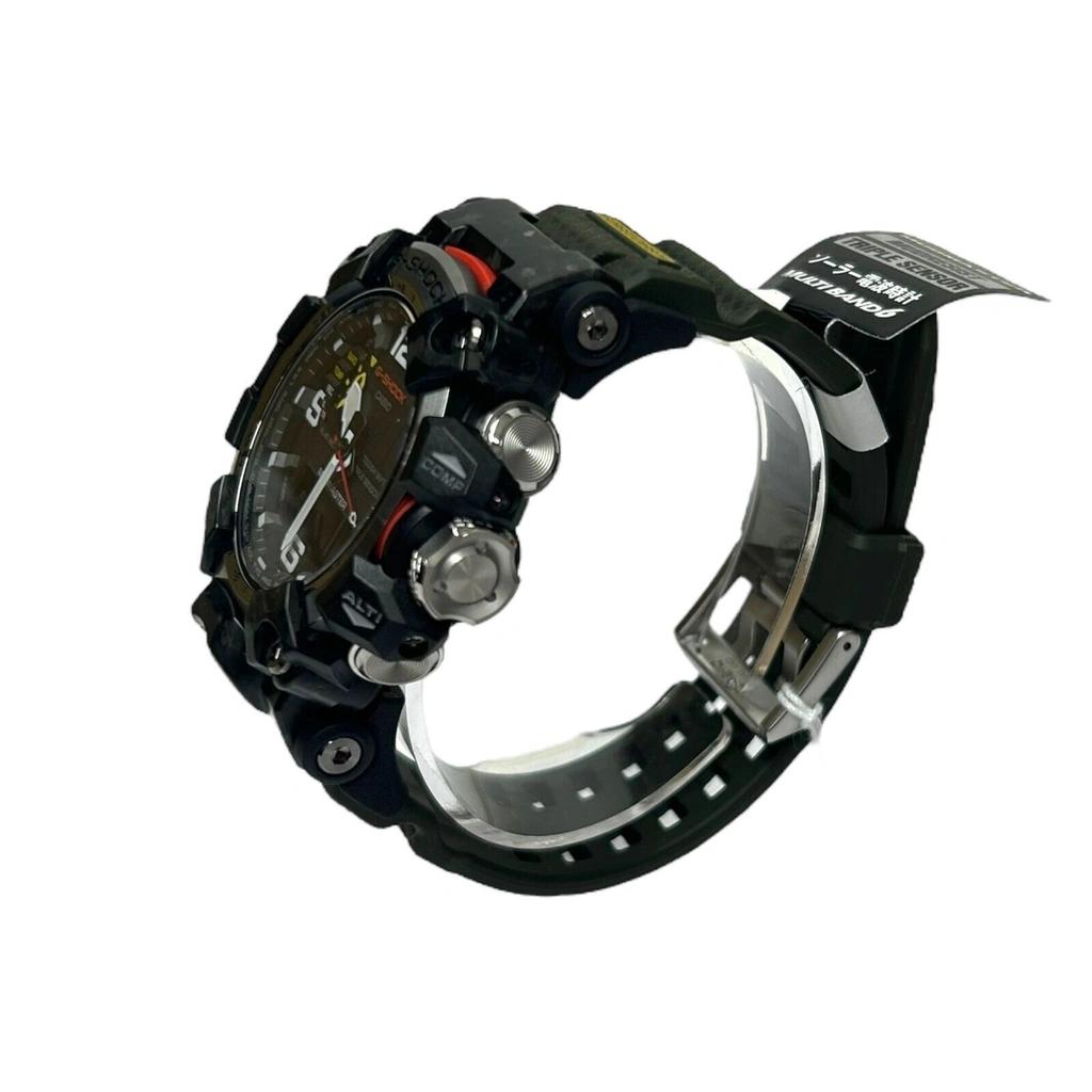 Generalüberholte Casio G-Shock Mudmaster Analog Digital Harzarmband Schwarzes Zifferblatt Solar GWG-2000-1A3 200M Herrenuhr