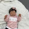 BZDOLL 45cm 18inch Soft Vinyl Baby Reborn Doll Cloth Body Black Skin Girl Realistic Newborn Bebe Art Toy for Kids Christmas Birthday Gift