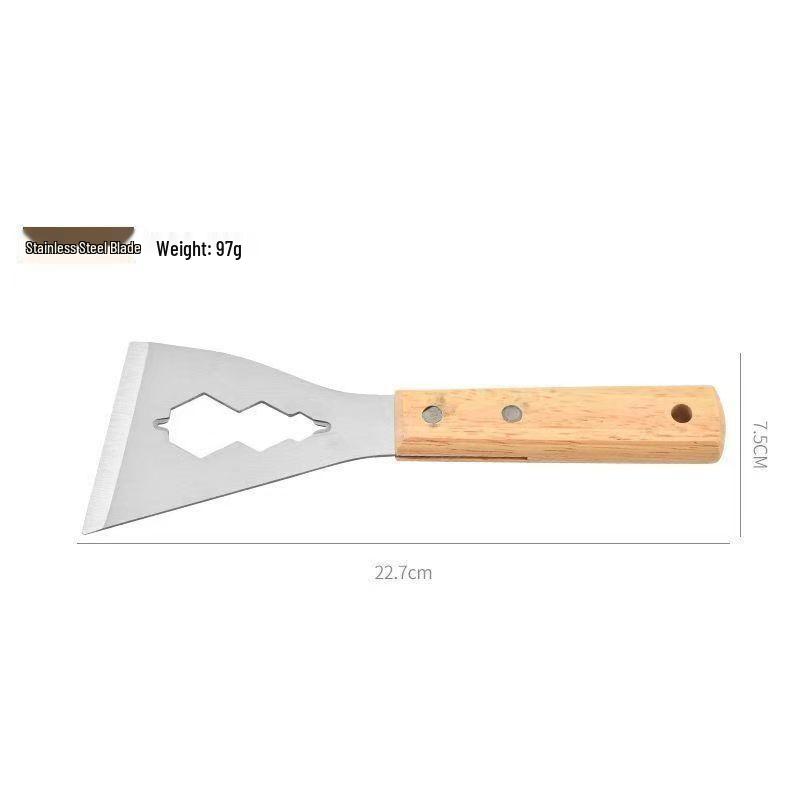 Multi-Functional Stainless Steel Cement Trowel with Long Handle