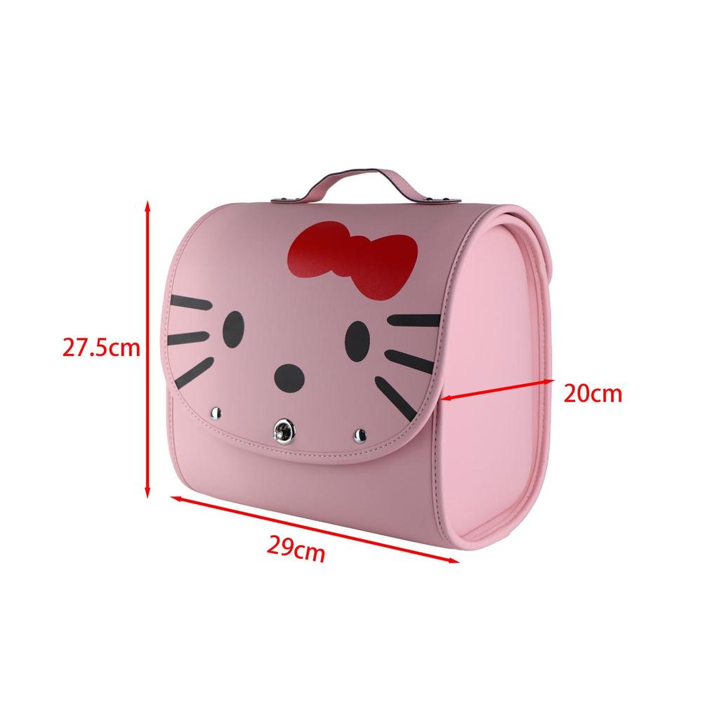 Large Capacity Rear Trunk Bag for Electric Vehicles & Bicycles: Metaverse Color, Helmet Fit, Tail Box Design